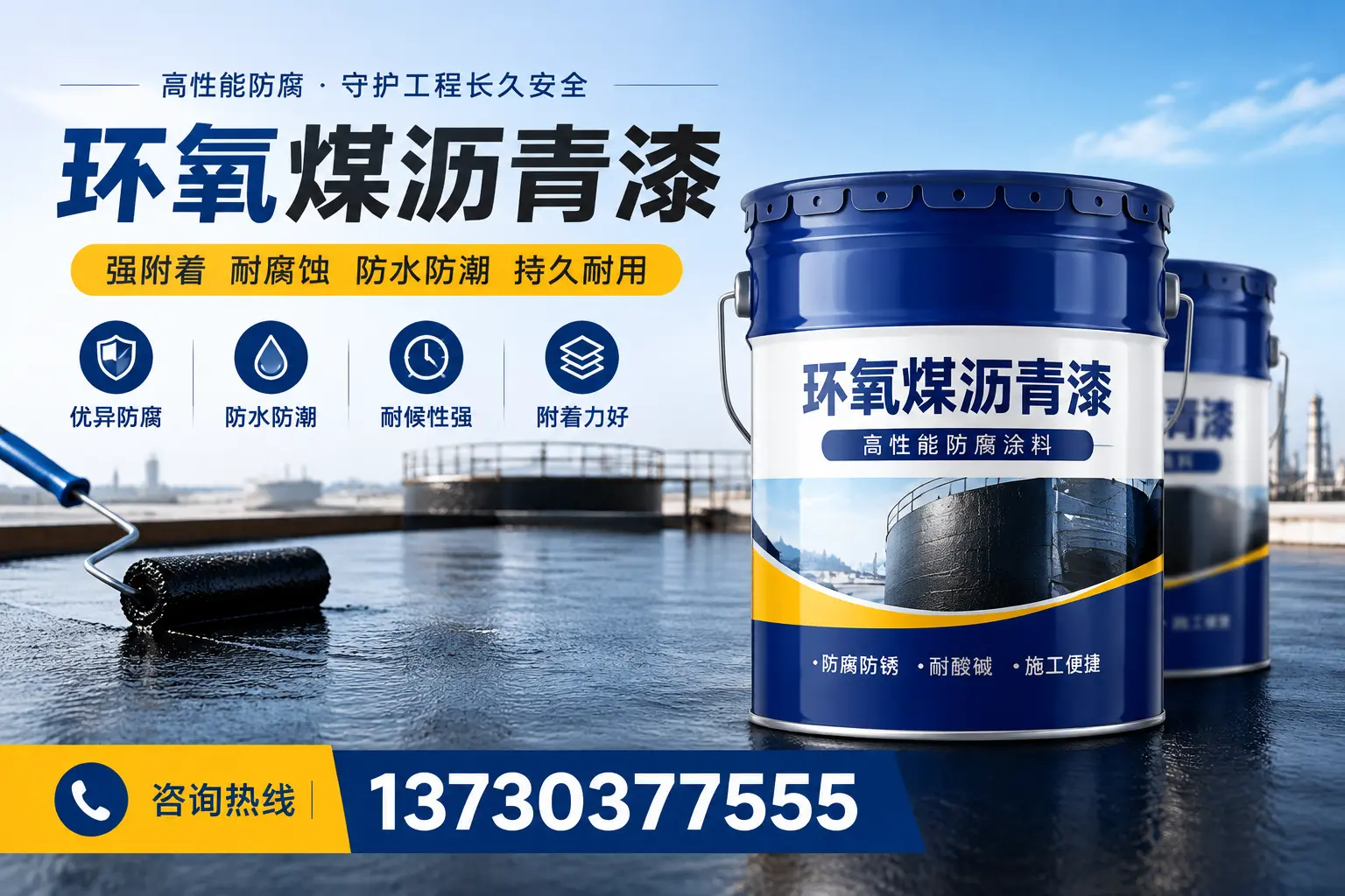 如何判断环氧煤沥青漆的质量?七台河消费者指南